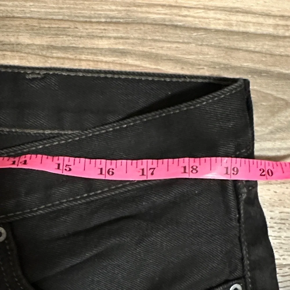 Levi's 505 Regular Fit Jeans Men's Size 38X34 Black Denim Pockets